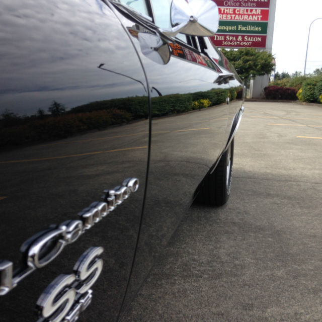 1970 black Chevrolet El Camino