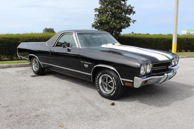 1970 Black Chevrolet El Camino Pickup Truck