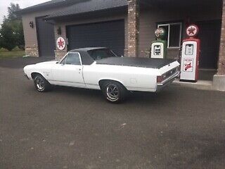 1970 White Chevrolet El Camino El Camino