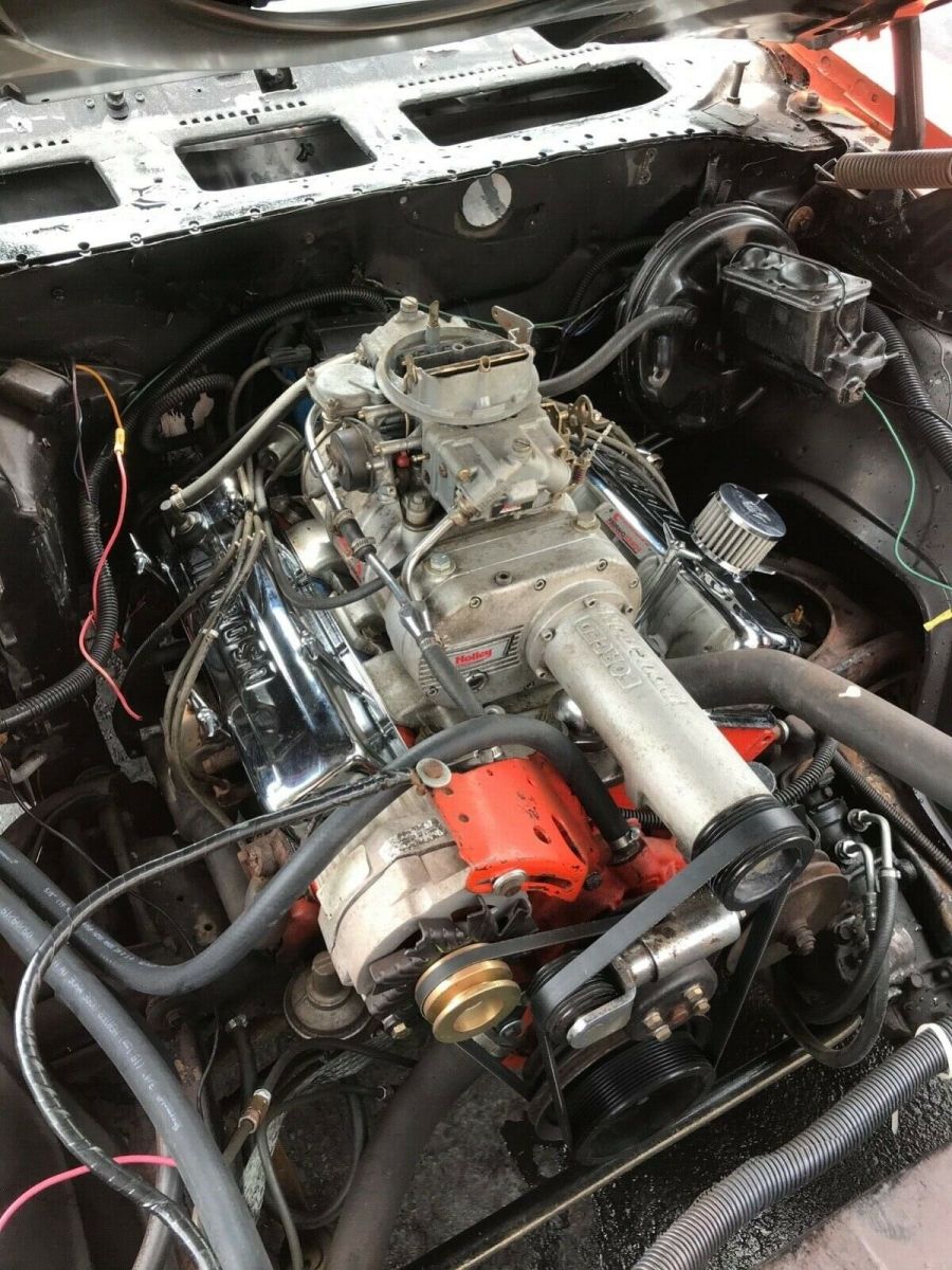 1970 Orange Chevrolet El Camino