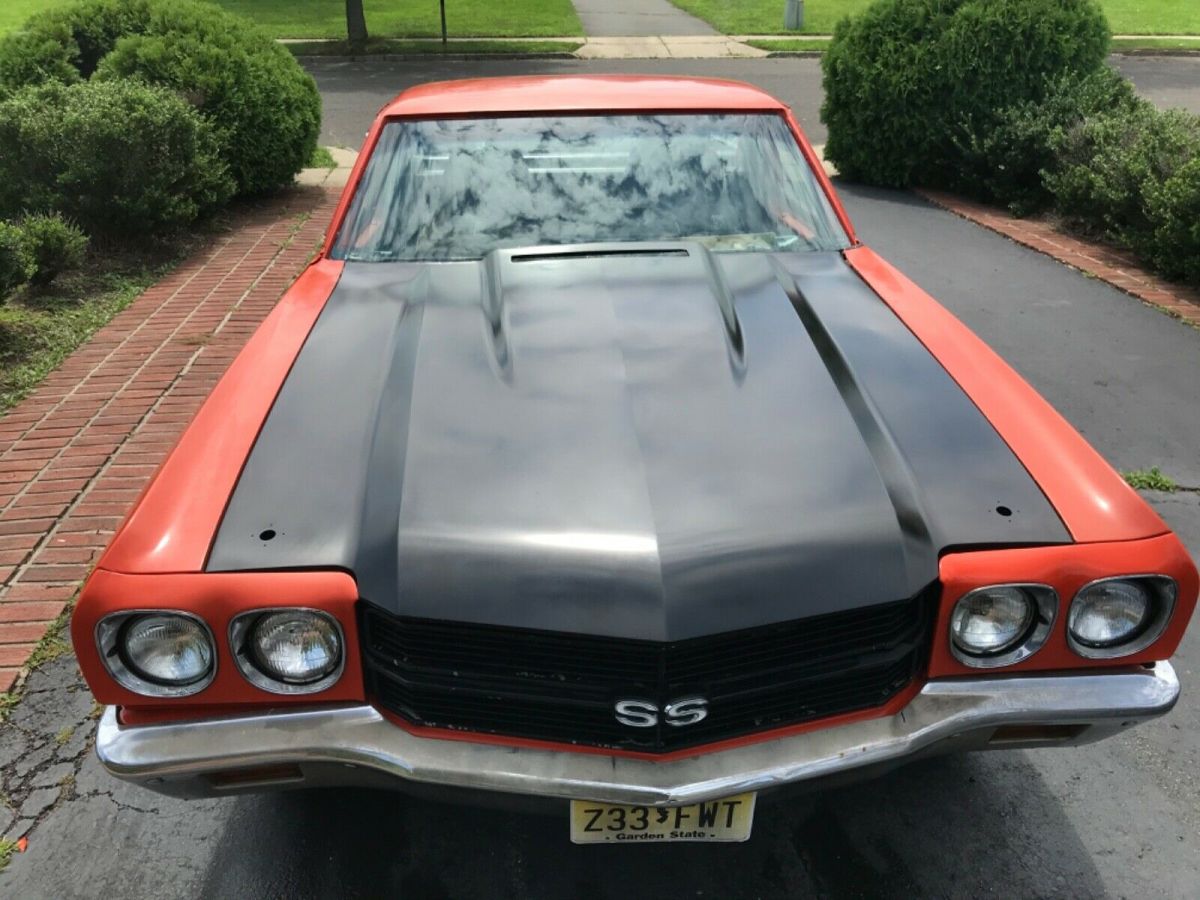 1970 Orange Chevrolet El Camino
