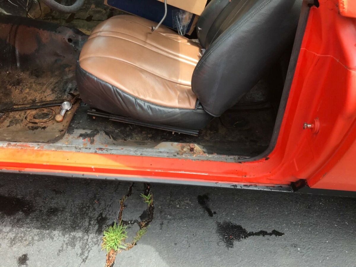 1970 Orange Chevrolet El Camino