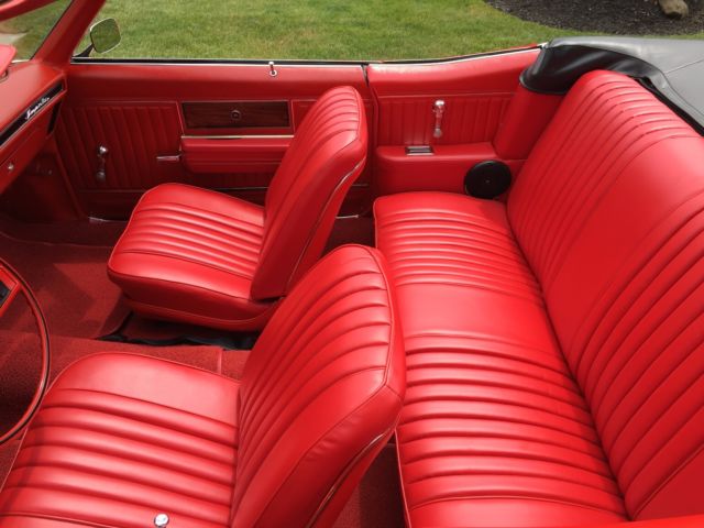1970 Red Chevrolet Impala Convertible