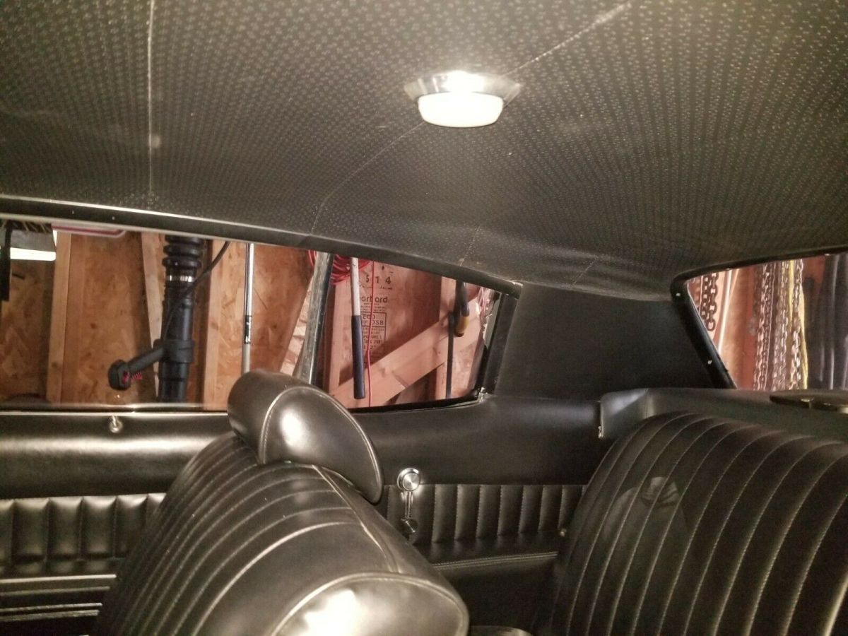 1970 Black Chevrolet Impala Coupe