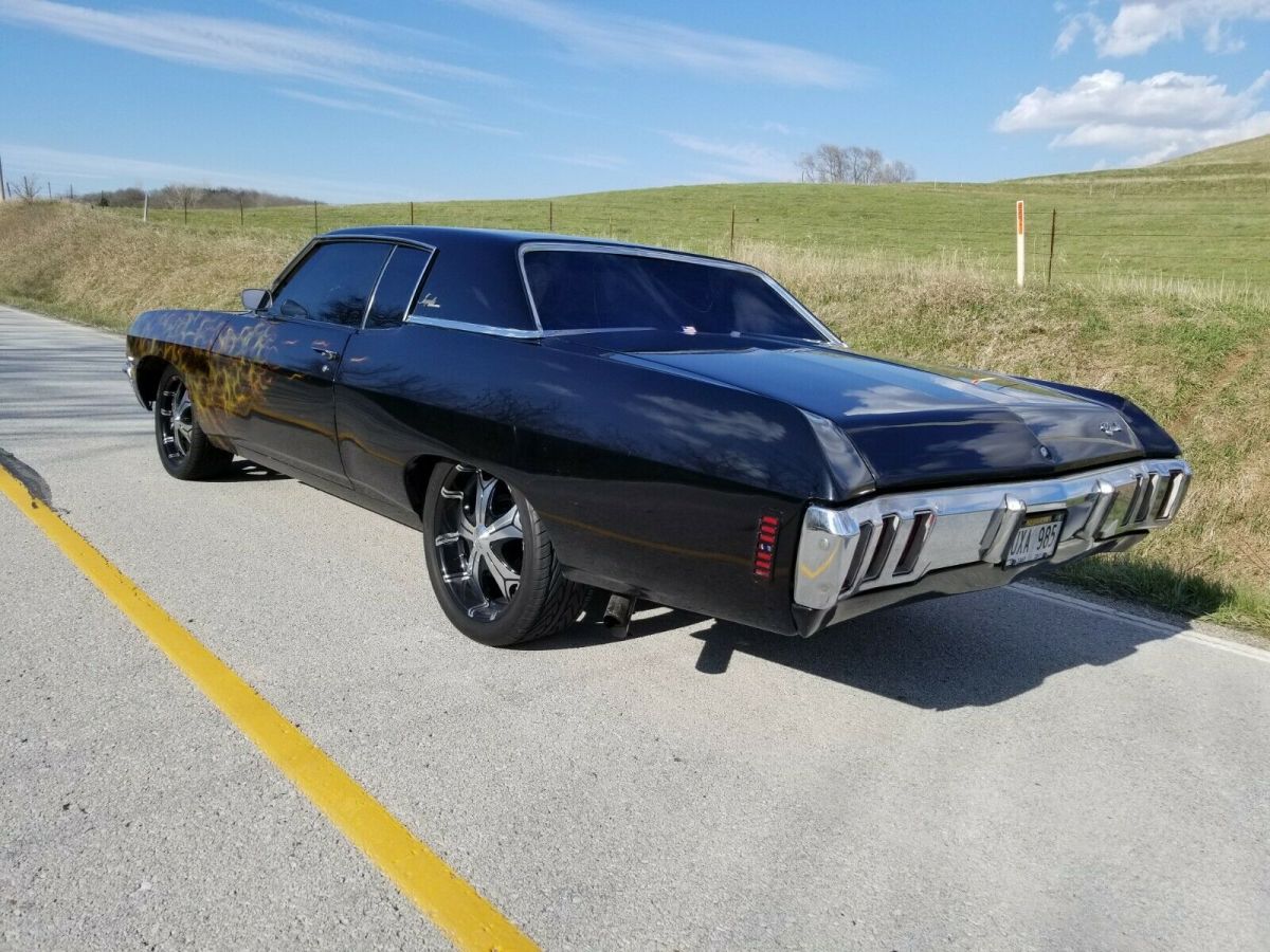1970 Black Chevrolet Impala Coupe