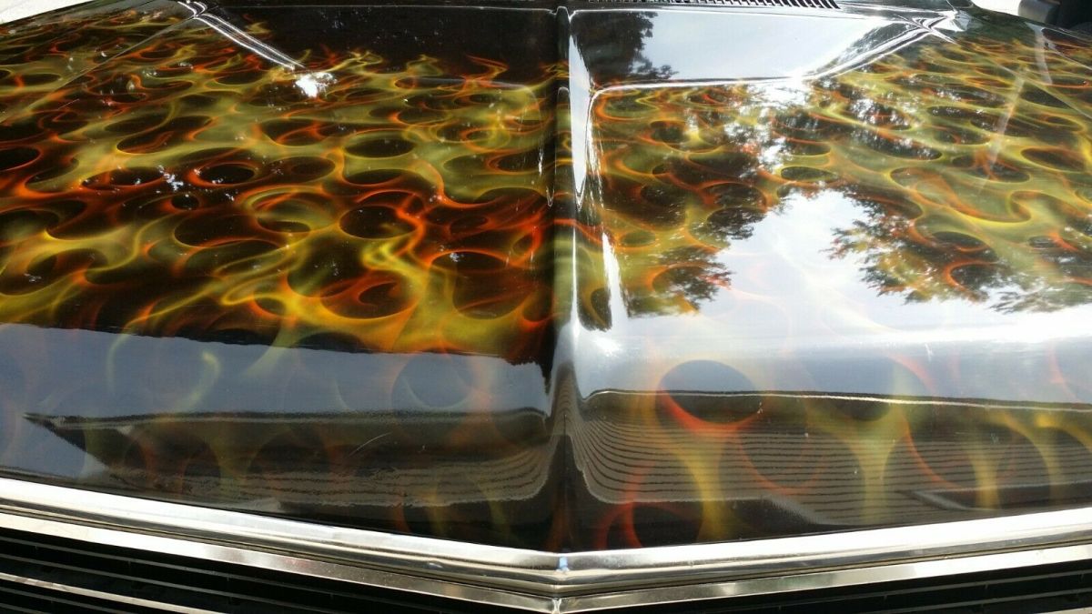 1970 Black Chevrolet Impala Coupe