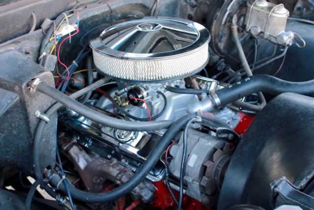 1970 Blue Chevrolet C-10 Standard Cab Pickup