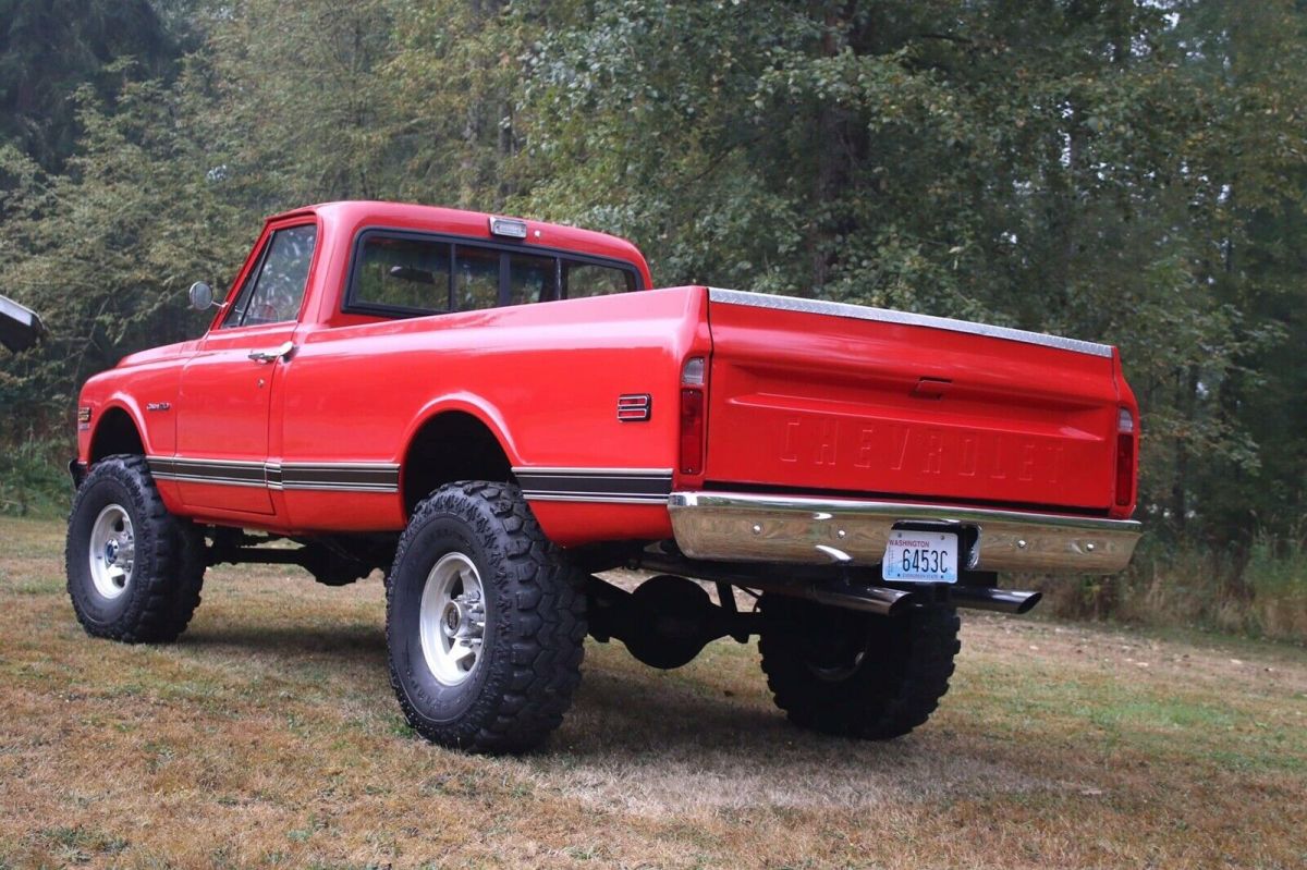 1970 Red Chevrolet K-20 Pickup