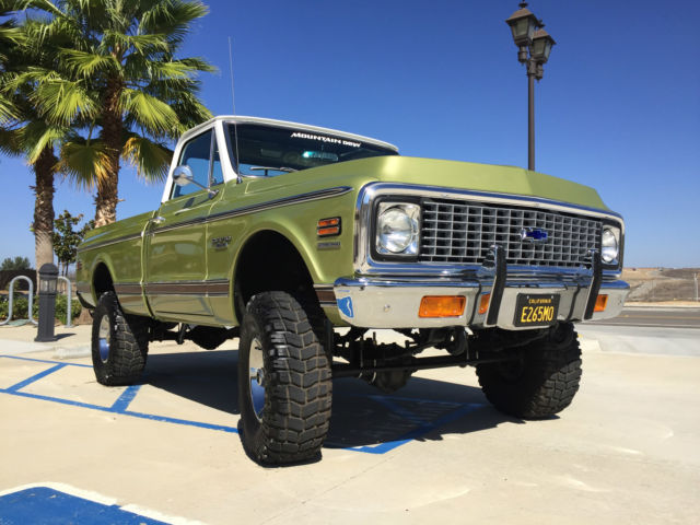 1970 Green Chevrolet C/K Pickup 1500 Pickup (Truck)