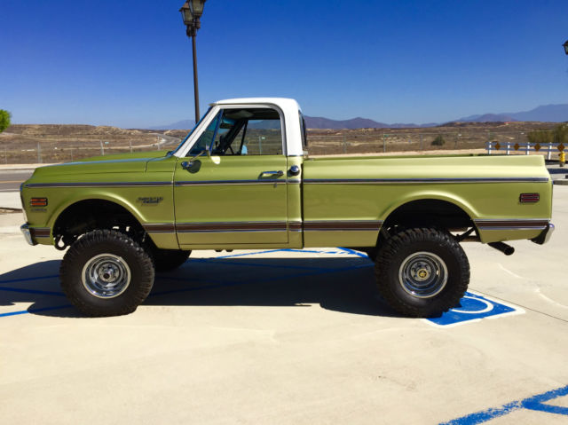 1970 Green Chevrolet C/K Pickup 1500 Pickup (Truck)