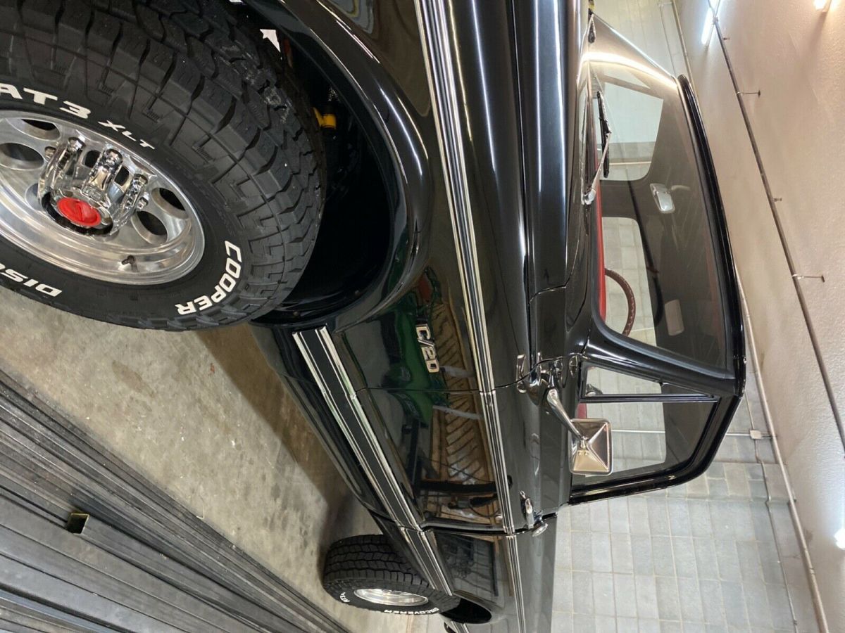 1970 Black Chevrolet C-10 Standard Cab Pickup