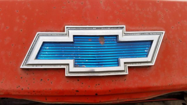 1970 Orange Chevrolet Blazer SUV
