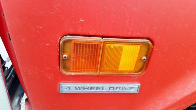 1970 Orange Chevrolet Blazer SUV