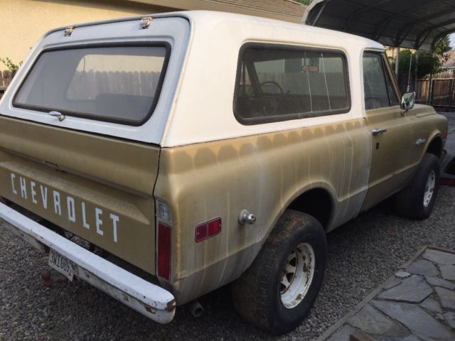 1970 Gold Chevrolet Blazer SUV