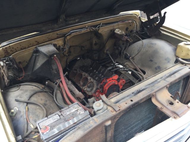 1970 Gold Chevrolet Blazer SUV