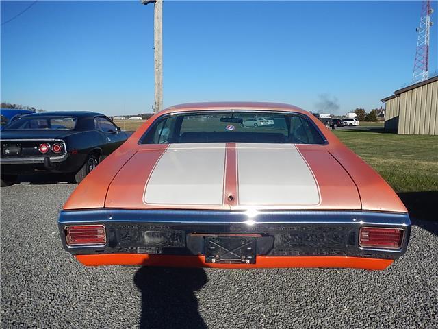 1970 Orange Chevrolet Malibu --