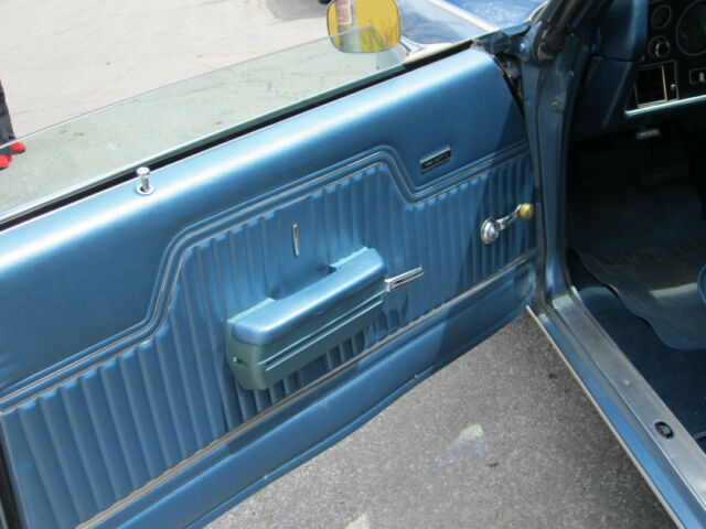 1970 Blue Chevrolet Malibu Coupe