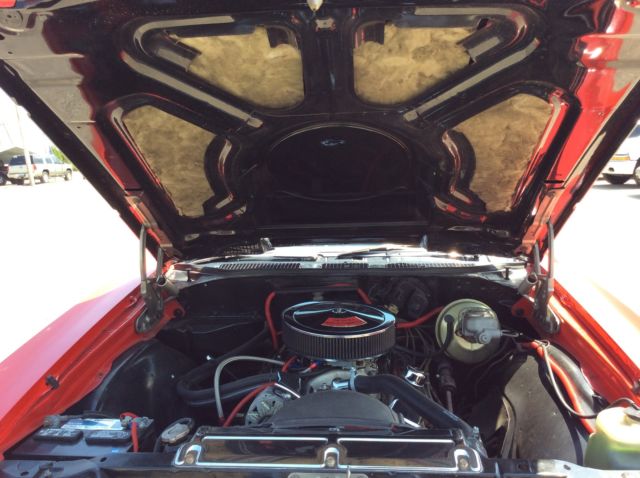 19700000 red Chevrolet Nomad Wagon