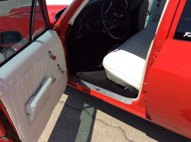 19700000 red Chevrolet Nomad Wagon