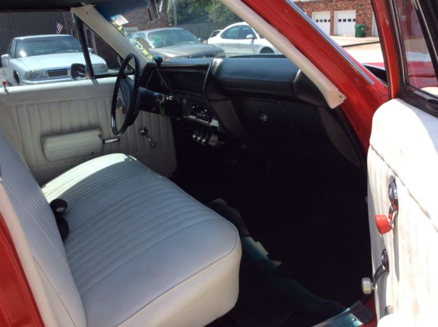 19700000 red Chevrolet Nomad Wagon