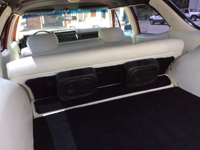 19700000 red Chevrolet Nomad Wagon