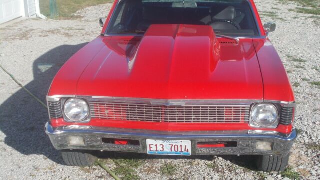 1970 Red Chevrolet Nova Coupe