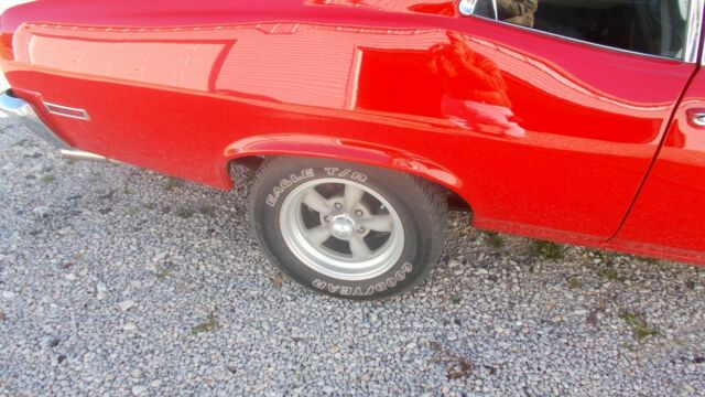 1970 Red Chevrolet Nova Coupe