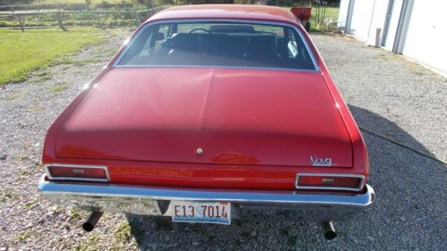 1970 Red Chevrolet Nova Coupe