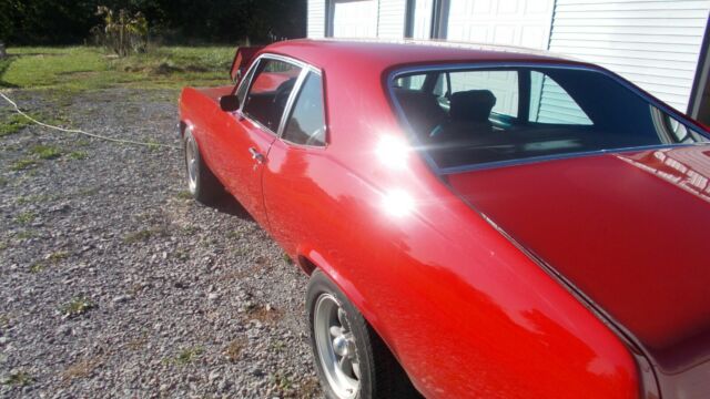 1970 Red Chevrolet Nova Coupe