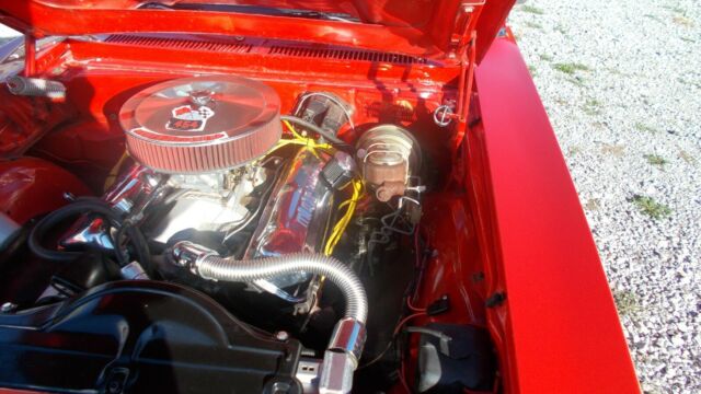 1970 Red Chevrolet Nova Coupe