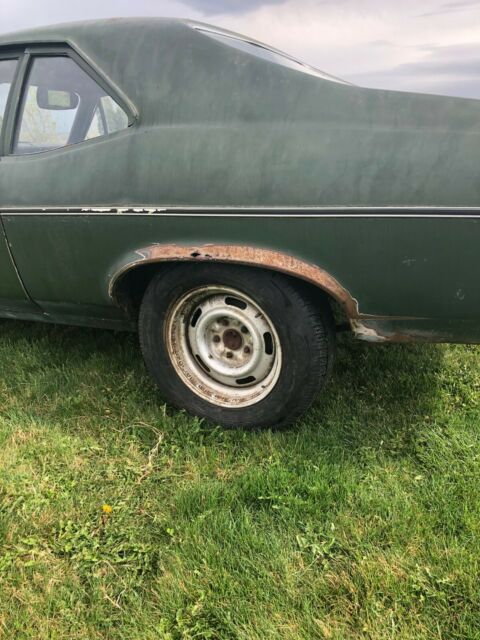 1970 Green Chevrolet Nova Sedan
