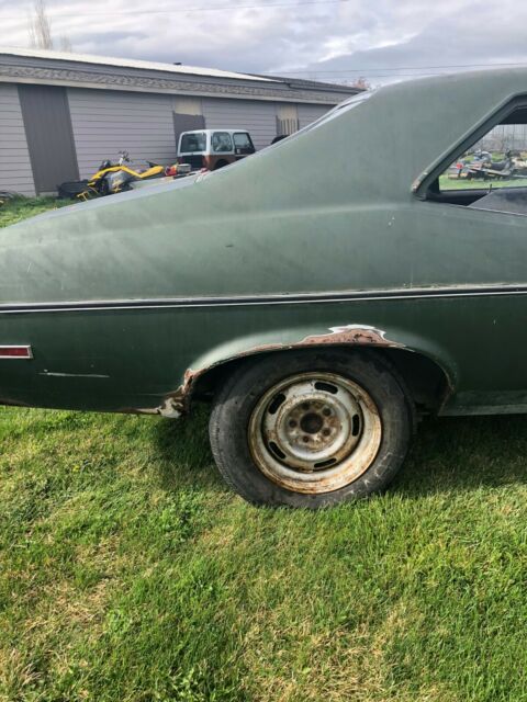 1970 Green Chevrolet Nova Sedan