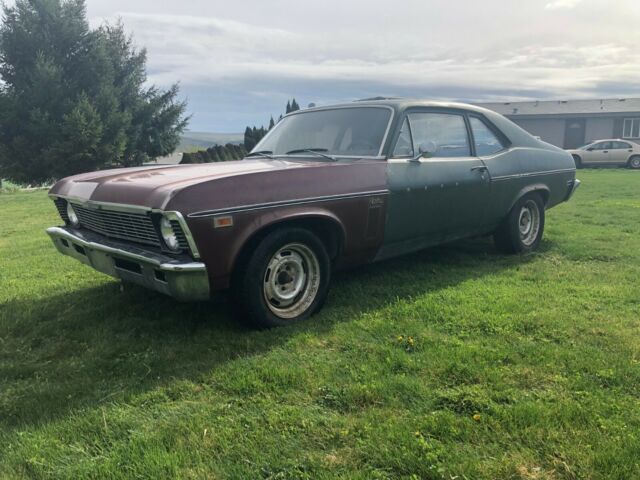 1970 Green Chevrolet Nova Sedan