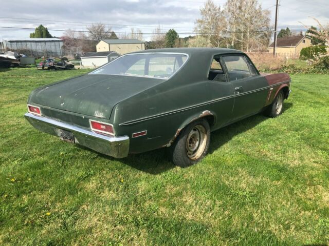 1970 Green Chevrolet Nova Sedan