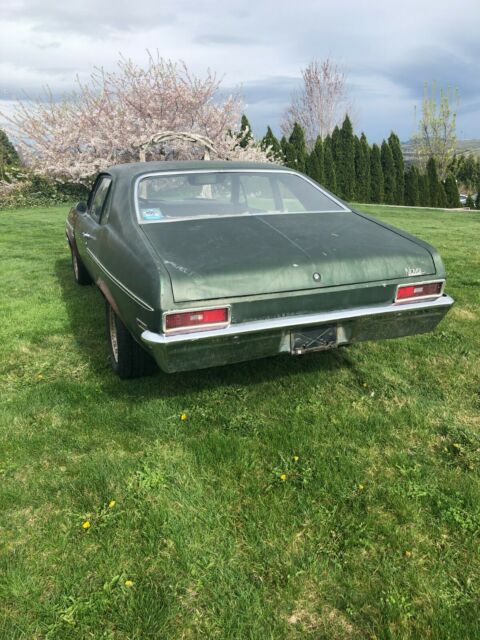 1970 Green Chevrolet Nova Sedan