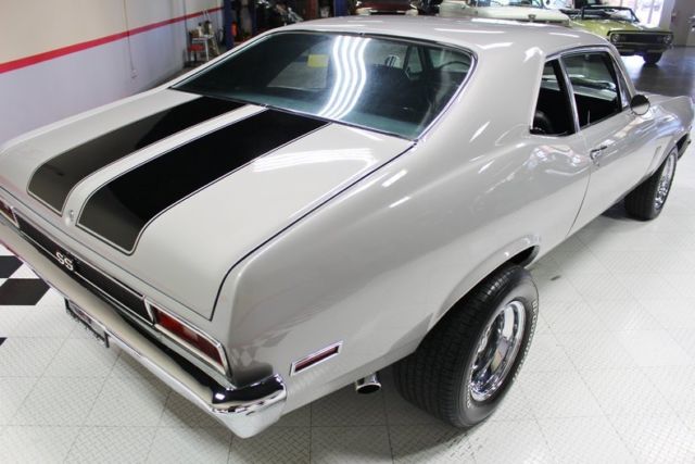1970 Silver Chevrolet Nova Coupe