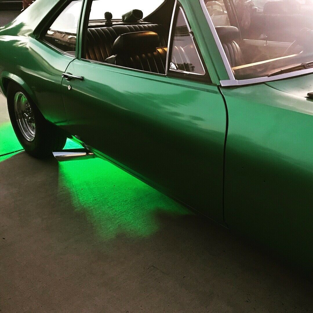 1970 Green Chevrolet Nova Coupe