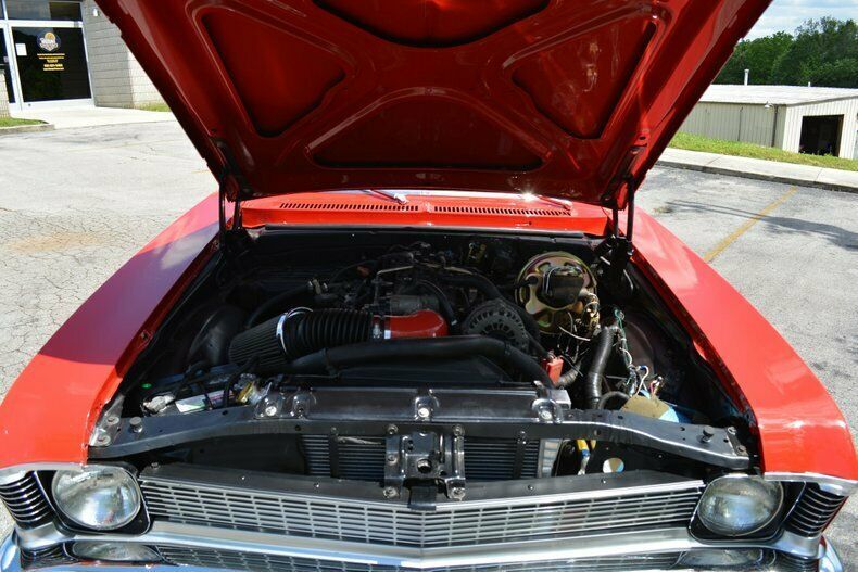 1970 Red Chevrolet Nova LS powered --
