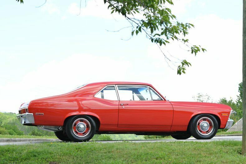 1970 Red Chevrolet Nova LS powered --