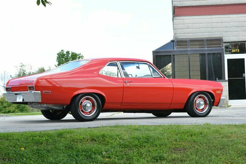 1970 Red Chevrolet Nova LS powered --