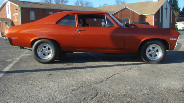 1970 Gray Chevrolet Nova Coupe