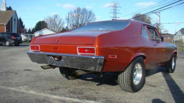 1970 Gray Chevrolet Nova Coupe