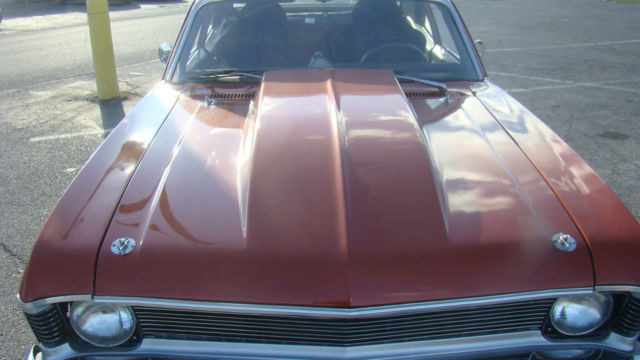 1970 Gray Chevrolet Nova Coupe