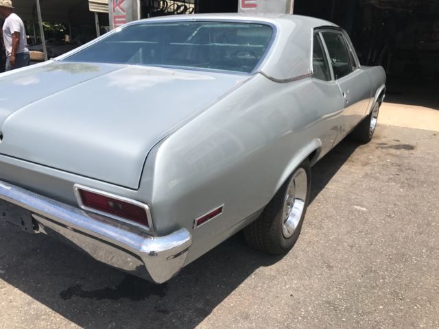 1970 Silver Chevrolet Nova Coupe