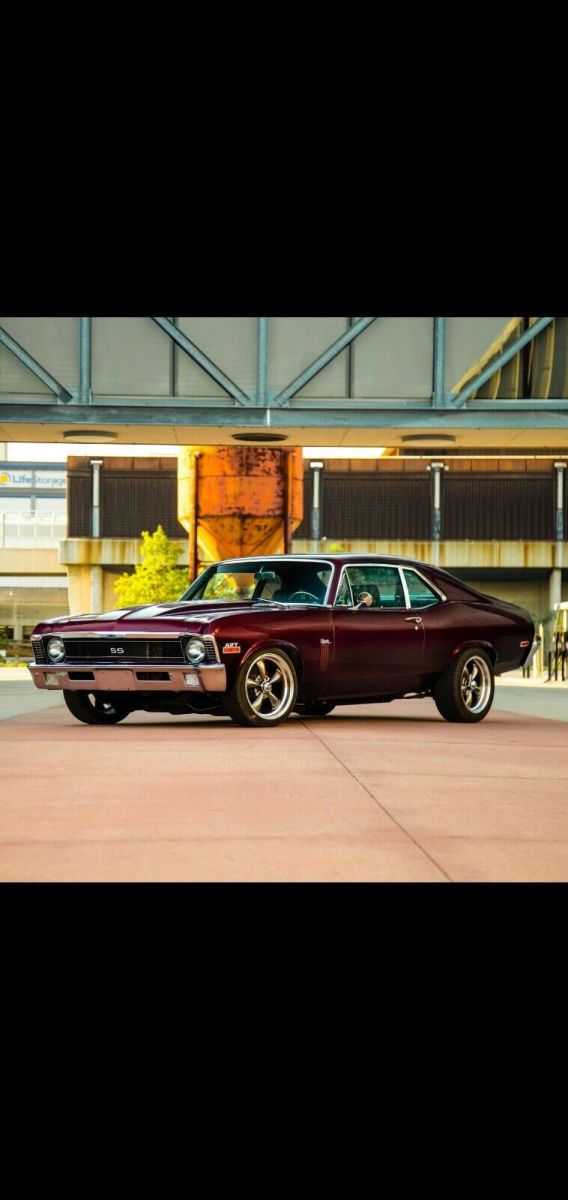 1970 Red Chevrolet Nova