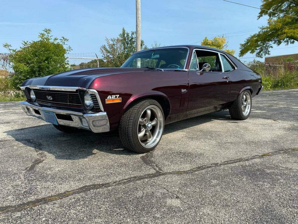 1970 Red Chevrolet Nova