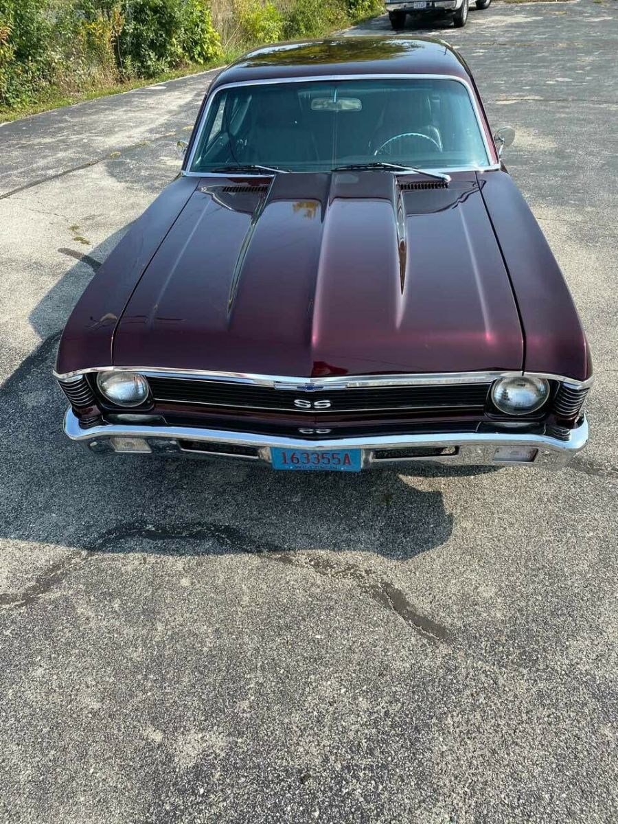 1970 Red Chevrolet Nova