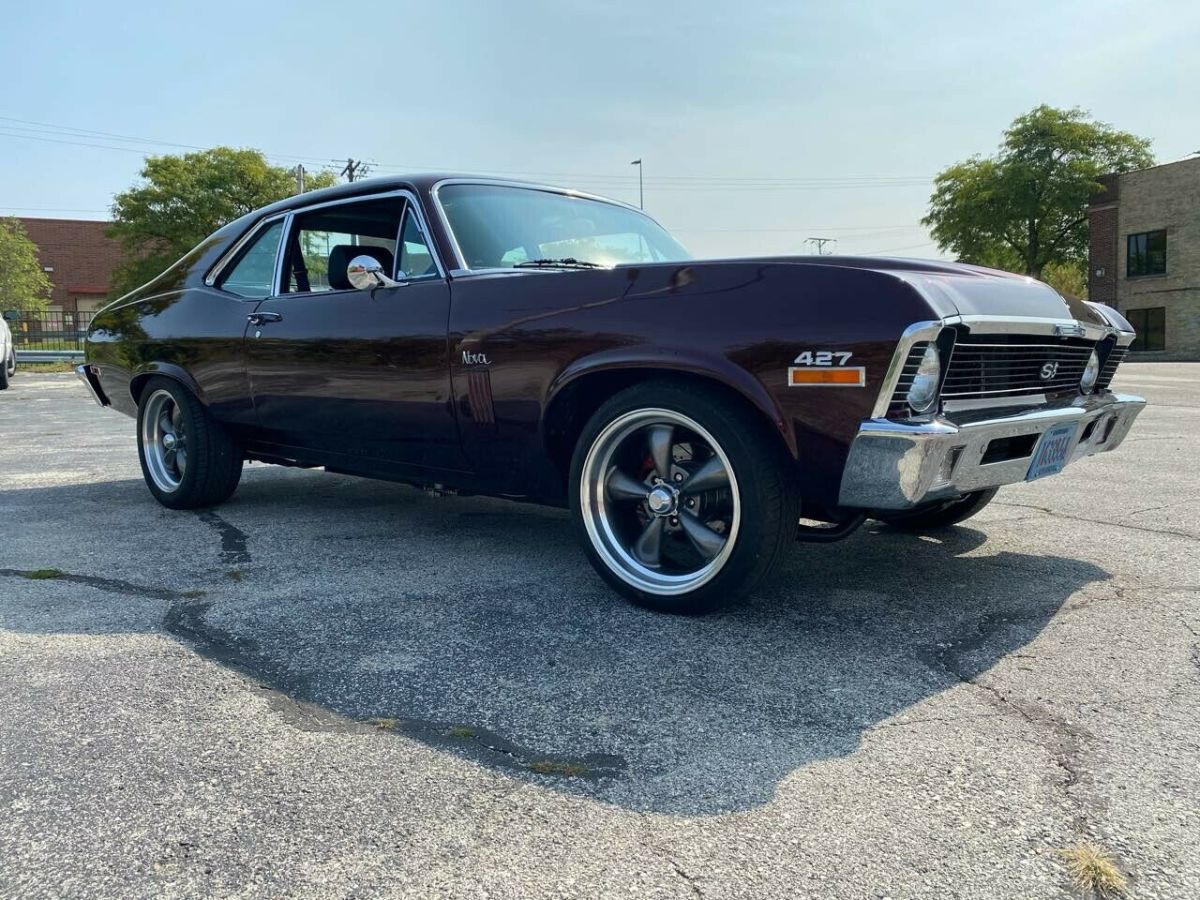 1970 Red Chevrolet Nova