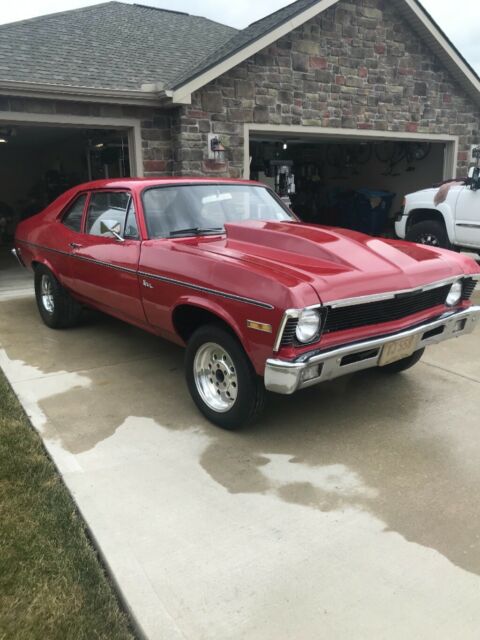 1970 Red Chevrolet Nova