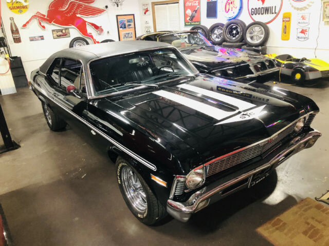1970 Black Chevrolet Nova --